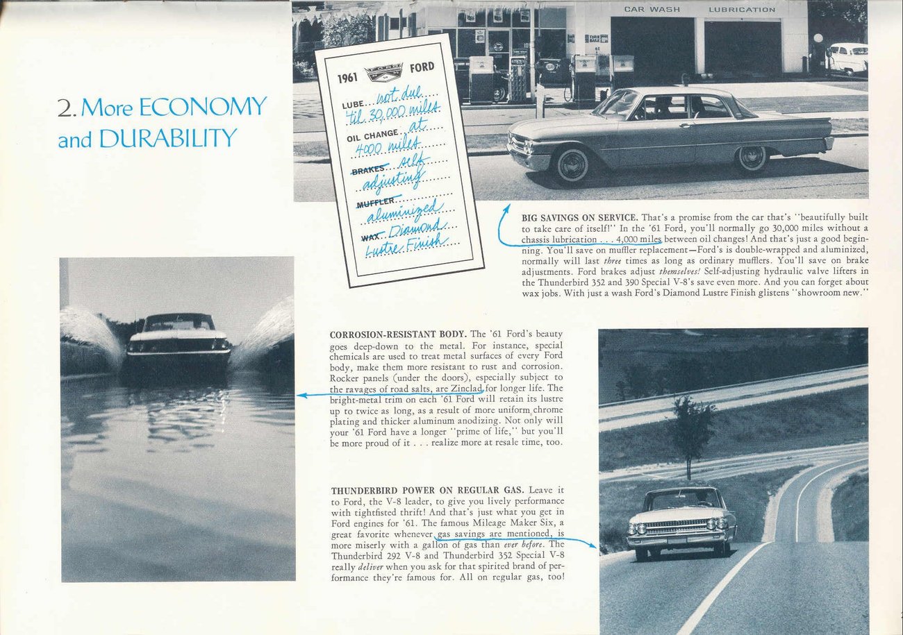 1961 Ford Prestige Brochure Page 24